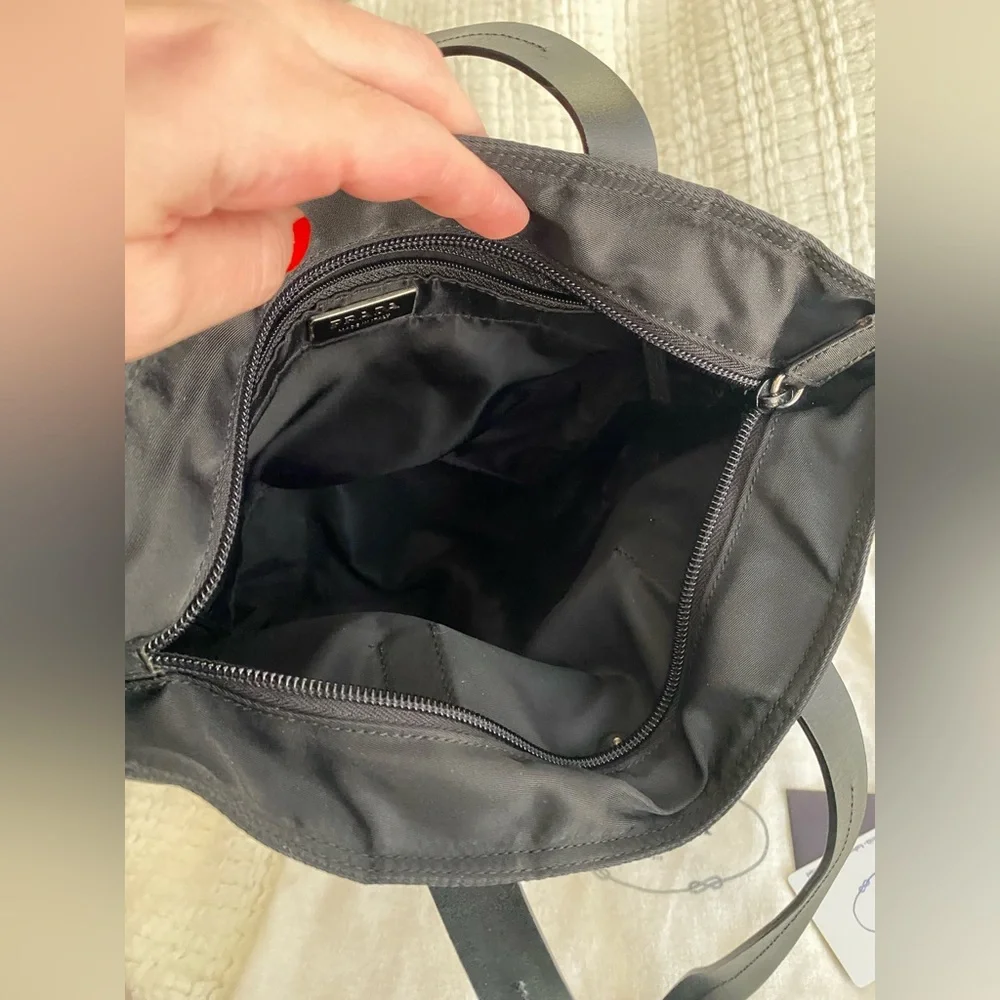 Prada Black Nylon Tote Bag - Picture 7 of 14